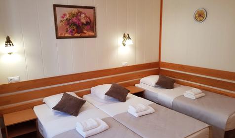 Стандарт 3хместный с общим балконом с видом во двор корпус 2 (№205, №207)