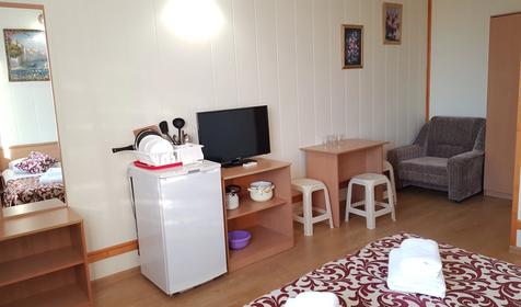 Стандарт двухместный с общим балконом с видом на море, Корпус 2 (№306, №310)