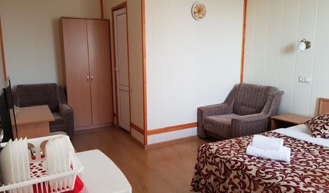 Стандарт двухместный с общим балконом с видом на море, Корпус 2 (№306, №310)