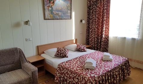 Стандарт двухместный с общим балконом с видом на море, Корпус 2 (№306, №310)