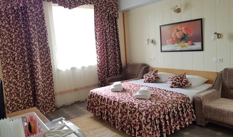 Стандарт двухместный с общим балконом с видом на море, Корпус 2 (№306, №310)