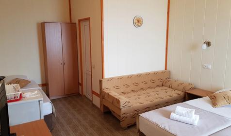 Стандарт пятиместный с общим балконом с видом на море, Корпус 2 (№304)