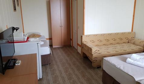 Стандарт пятиместный с общим балконом с видом на море, Корпус 2 (№304)