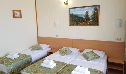 Люкс трехместный со смежным балконом, Корпус 2 (№312)