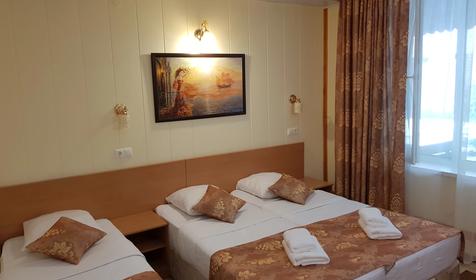 Люкс четырехместный с верандой, Корпус 2 (№101)