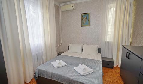 Двухкомнатный шестиместный с балконом