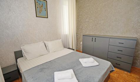 Двухкомнатный шестиместный с балконом