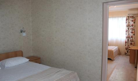 Двухкомнатный четырехместный без балкона