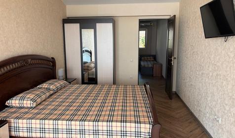 Двухкомнатный семейный с видом на море