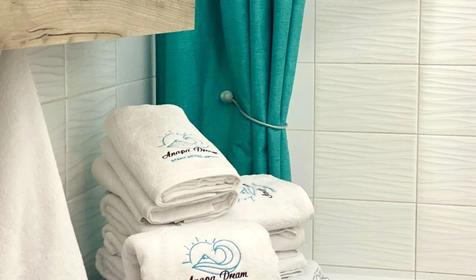 Однокомнатная квартира с балконом и видом на море