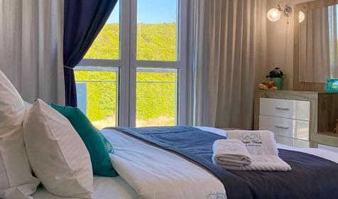 Однокомнатная квартира с балконом и видом на море