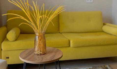 СВЕТЛАЯ, УЮТНАЯ 2-КОМНАТНАЯ КВАРТИРА с видом на море и горы, 5 корпус/6 этаж ⠀