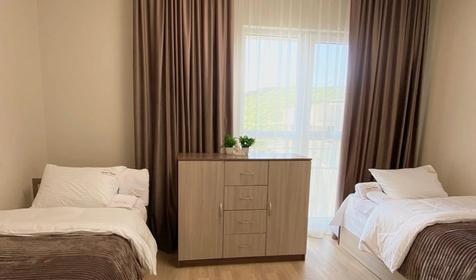 СВЕТЛАЯ, УЮТНАЯ 2-КОМНАТНАЯ КВАРТИРА с видом на море и горы, 5 корпус/6 этаж ⠀