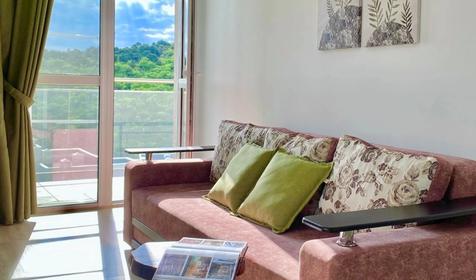 Двухкомнатная квартира с террасой и видом на море