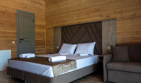 Трехместная студия с кухней