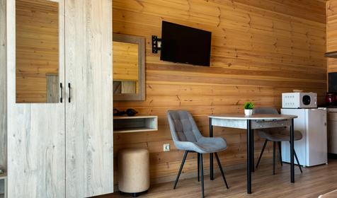 Трехместная студия с кухней