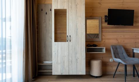 Трехместная студия с кухней