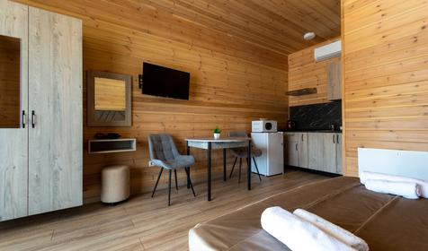 Трехместная студия с кухней