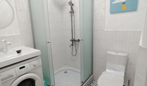 Студия со всеми удобствами с кухней