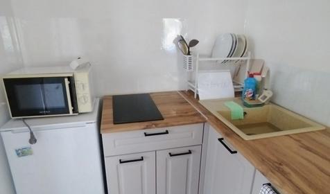 Студия со всеми удобствами с кухней