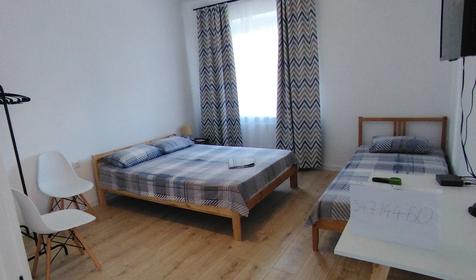 Студия со всеми удобствами с кухней