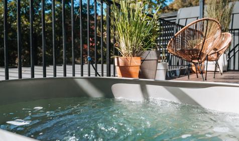 Горное бунгало с купелью ПРЕМИУМ