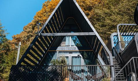 Горная вилла с джакузи