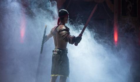 Античное зрелище "Амазонки Боспорского царства" на "АРЕНЕ КОЛИЗЕЙ"