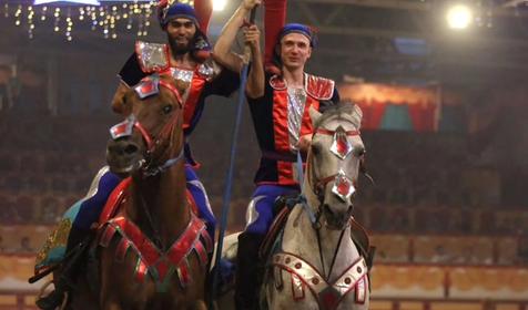 Античное зрелище "Амазонки Боспорского царства" на "АРЕНЕ КОЛИЗЕЙ"