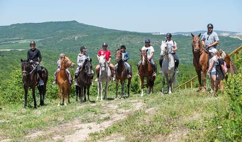Конные прогулки "Тропами Амамзонок Боспорского царства" на "АРЕНЕ КОЛИЗЕЙ"