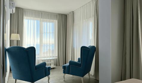 Апартаменты двухместные ДеЛюкс с видом на море