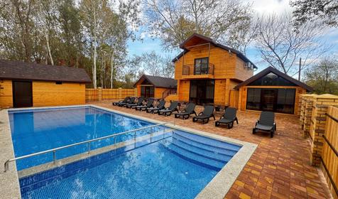 Деревянный домик