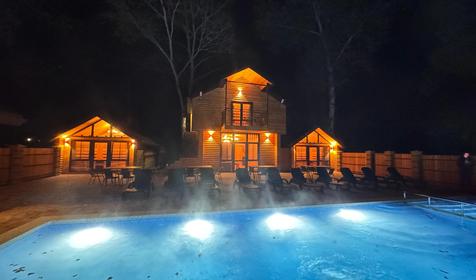 Деревянный домик