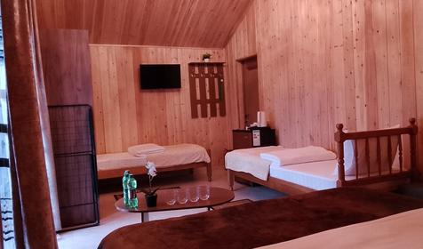 Деревянный домик