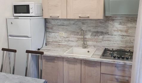 Большая комната с кухней