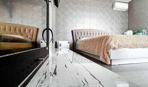 Двухкомнатный люкс, вместимость до 7 человек