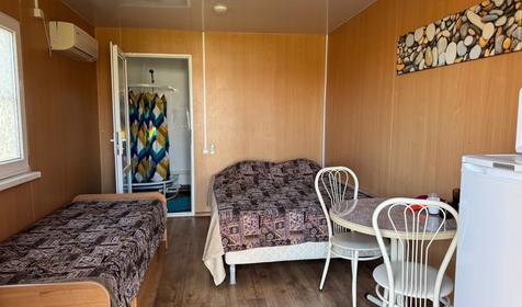 Домики-вагончики (трехместные)