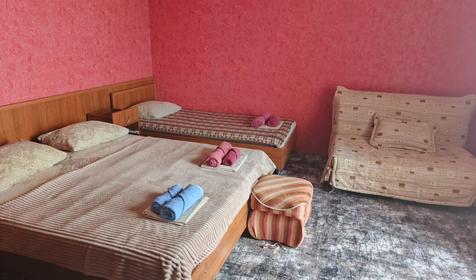 Пятиместный номер (фронтальный вид на море)