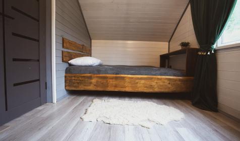 Барнхаус с тёплым бассейном и балкон над каньоном